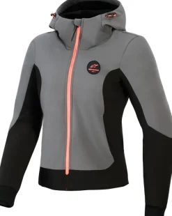 Alpinestars Motorhoodies|Motorjassen-tea Radiu Tech Hoodie Deep Gray/Back