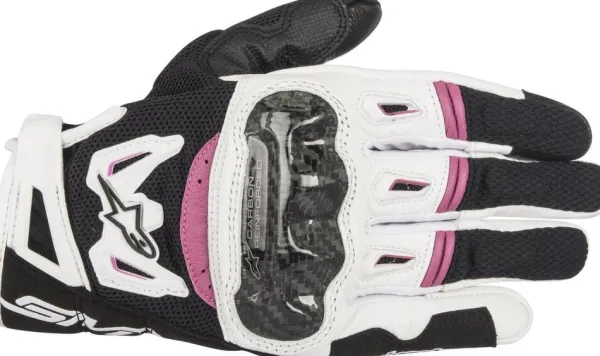 Alpinestars Motorhandschoenen-tea x-2 Air Carbon V2 Gove Back White Fuchia 1239