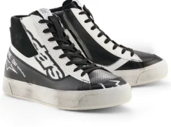 Heren Alpinestars Heren Motorschoenen-Stella Stated Flair Shoes Black/White