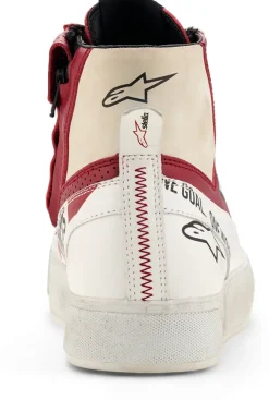 Heren Alpinestars Heren Motorschoenen-Stella Stated Flair Shoes White/Rio/Red
