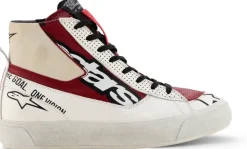 Heren Alpinestars Heren Motorschoenen-Stella Stated Flair Shoes White/Rio/Red