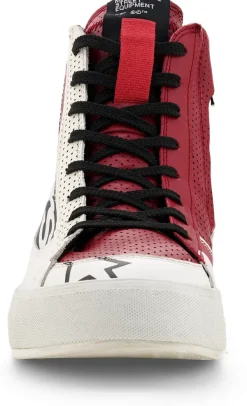 Heren Alpinestars Heren Motorschoenen-Stella Stated Flair Shoes White/Rio/Red