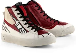 Heren Alpinestars Heren Motorschoenen-Stella Stated Flair Shoes White/Rio/Red