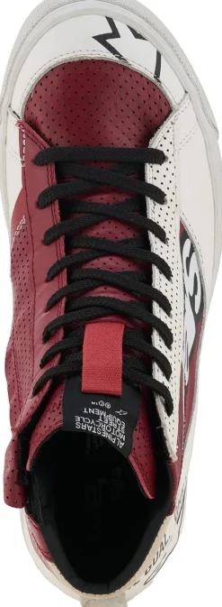 Heren Alpinestars Heren Motorschoenen-Stella Stated Flair Shoes White/Rio/Red