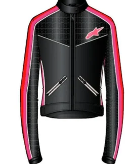 Alpinestars Motorjassen-tea T-Dyno Air otorja Back Bright Red Fuchia 1499