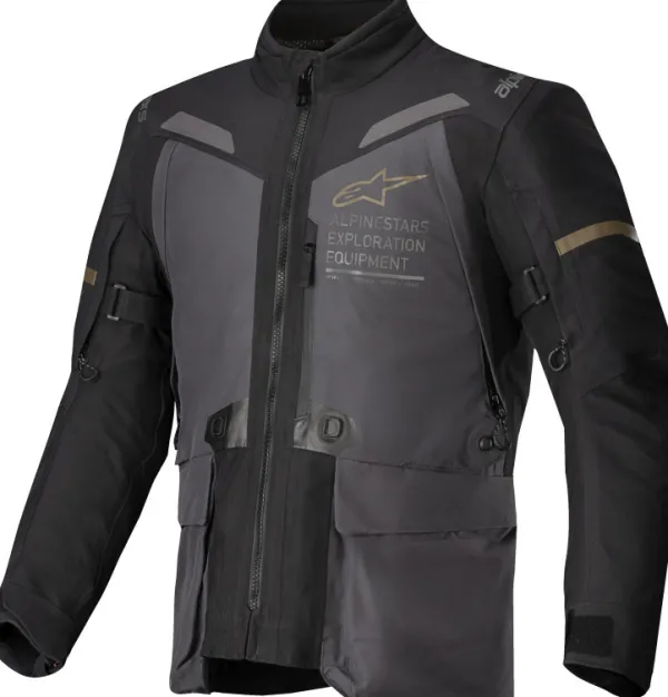 Alpinestars Motorjassen-T-7 2 Gore-Tex otorja Deep Gray/Back/Dark Khaki 9218
