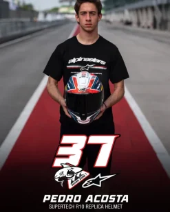 Alpinestars Integraalhelmen-upertech R10 Pedro Acota e Heet