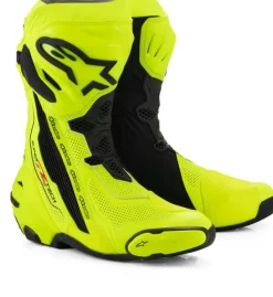 Heren Alpinestars Heren Motorlaarzen|Race Motorlaarzen-Supertech R Vented Boots Yellow Fluo/Black 551