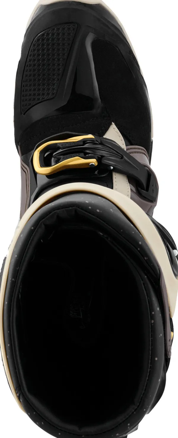 Heren Alpinestars Heren Motorlaarzen-Tech 7 Enduro Drystar Black/Dark Gray/Gold
