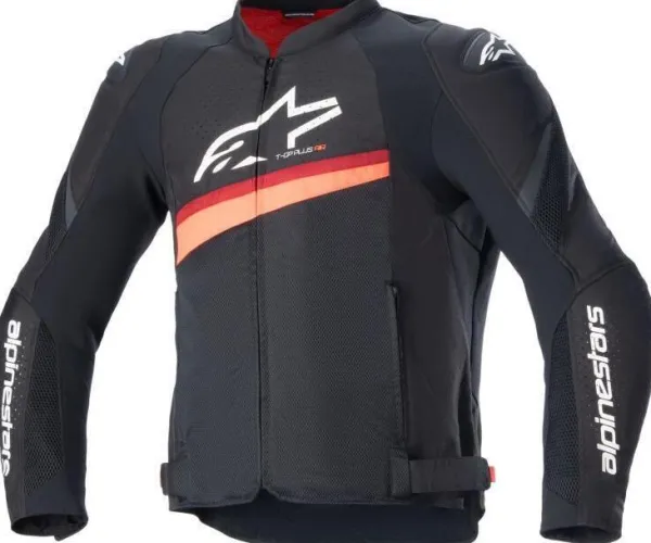 Alpinestars Motorjassen-T-Gp Pu R V4 Airfow otorja Back Red Fuo 1030