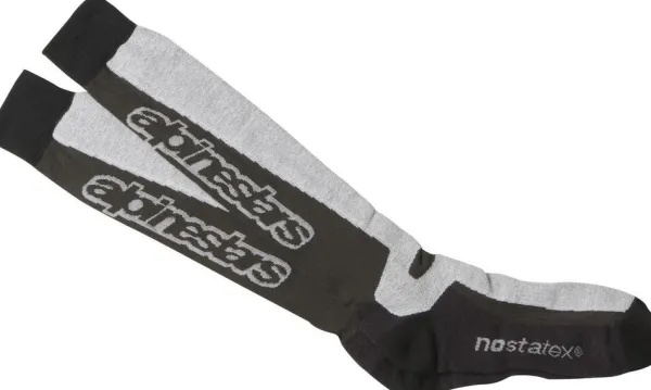 Alpinestars Motorsokken-Thermal Tech Socks Black Gray 11