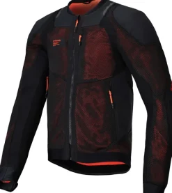 Alpinestars Motorjassen-Troop-Air Pro otorja Back Red Fuo 1030