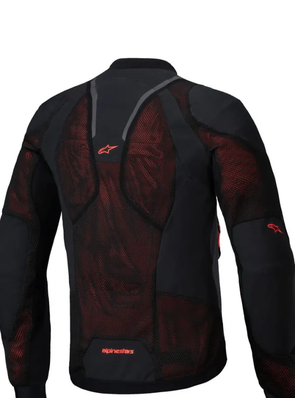 Alpinestars Motorjassen-Troop-Air Pro otorja Back Red Fuo 1030