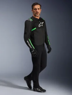 Alpinestars Motorjassen-T-p Air V2 otorja Back/Fuo Green