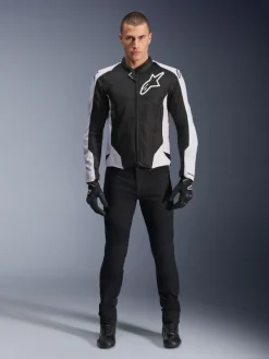 Alpinestars Motorjassen-Viper Air V4 otorja Back White 12