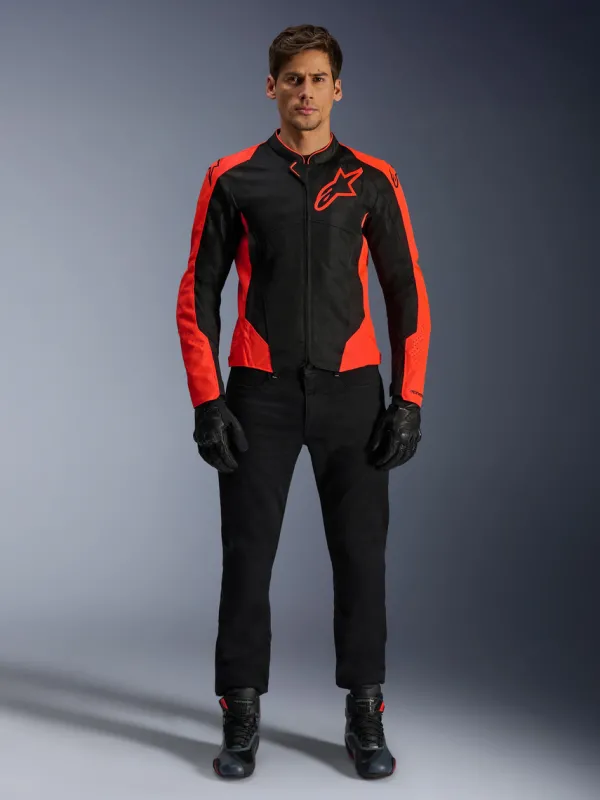 Alpinestars Motorjassen-Viper Air V4 otorja Red Fuo Back 314