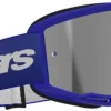 Alpinestars Crossbrillen-Vision 3 Wordmark Goggle Blue/Mirror Silver