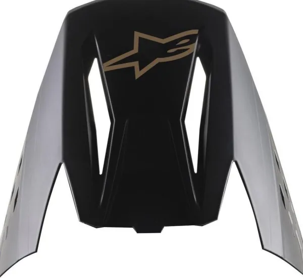 Alpinestars Vizieren-Visor S-M5 - Solid Black Brown Matt 1187