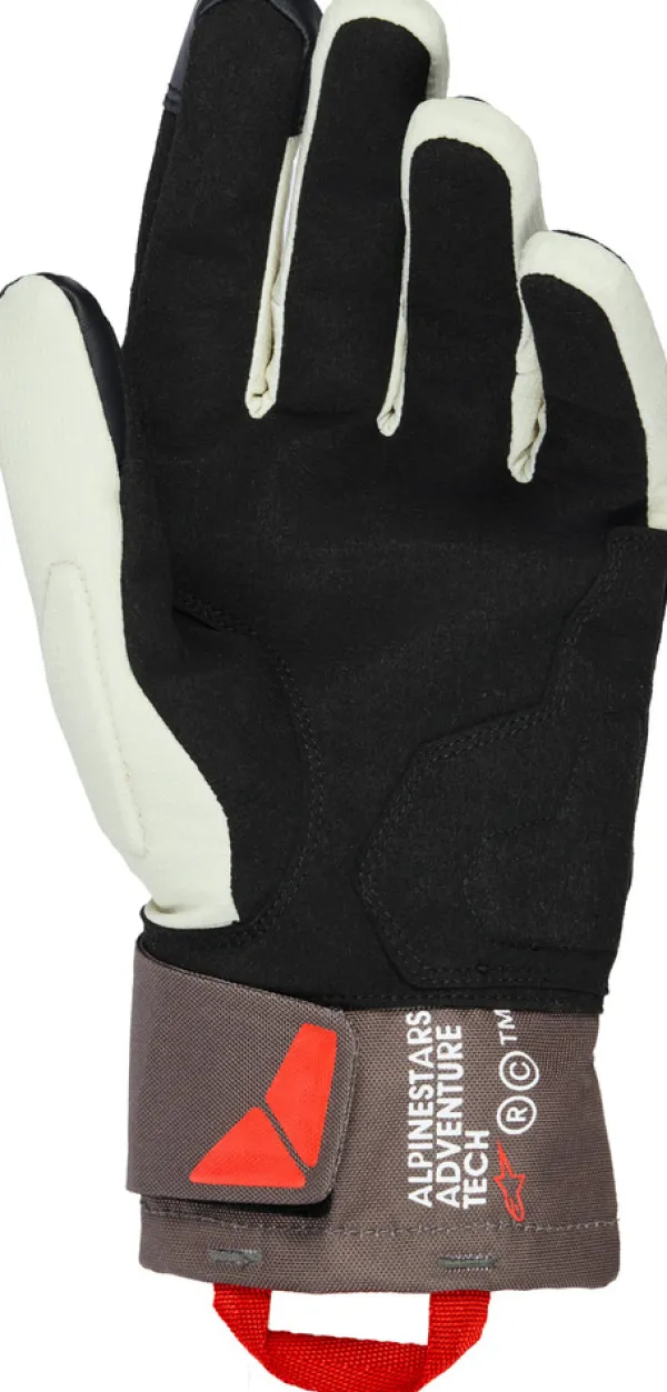 Alpinestars Motorhandschoenen-Xt-3 Drytar Inuated Gove Dark Brown and Back 8051