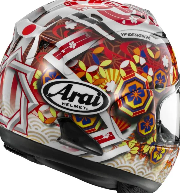 Arai Integraalhelmen|Bluetooth Helmen-RX-7V EVO Nakagai Gp3