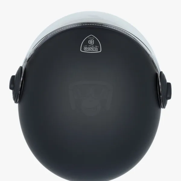 DAMES Beon Jethelmen|Dames Scooterhelmen-B108 Cuto att Zwart