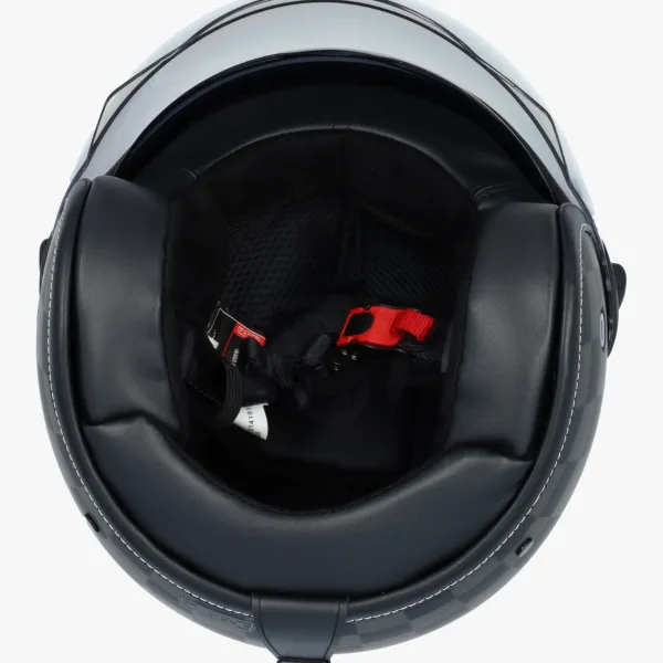 DAMES Beon Jethelmen|Dames Scooterhelmen-B108 Cuto att Zwart