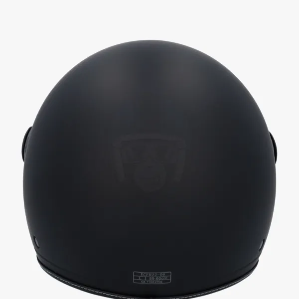 DAMES Beon Jethelmen|Helmen Met Zonnevizier-B120 ogo att Zwart