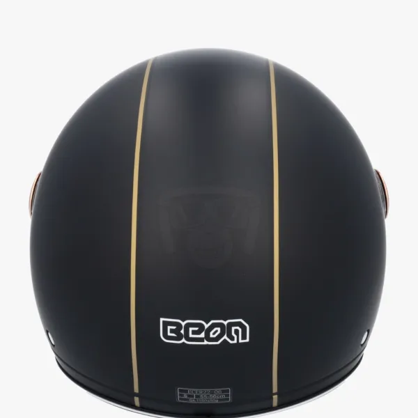 DAMES Beon Jethelmen|Helmen Met Zonnevizier-B120 att Zwart