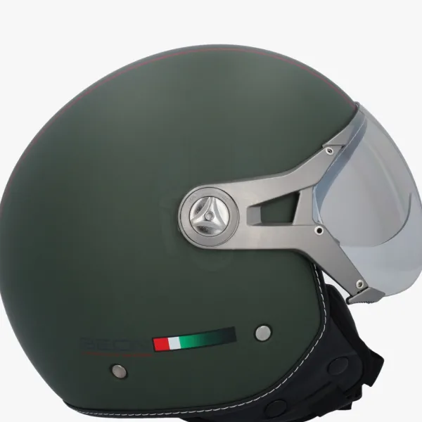 DAMES Beon Vespa Helmen|Jethelmen-Deign-B uxe Ary Green