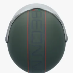 DAMES Beon Vespa Helmen|Jethelmen-Deign-B uxe Ary Green