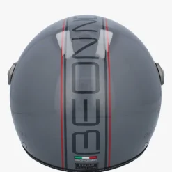 DAMES Beon Vespa Helmen|Jethelmen-Deign-B uxe Nardo Grey