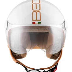 DAMES Beon Vespa Helmen|Jethelmen-Deign uxe wit
