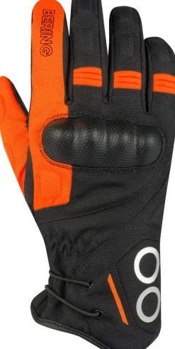 Bering Motorhandschoenen-Lady Zephyr Gloves Grey/Orange