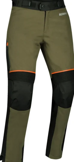 Bering Motorbroeken-Lady Zephyr Motorbroek Black/Khaki/Orange