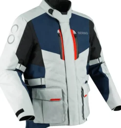 Bering Motorjassen-iberia otorja Grey/Bue/Red