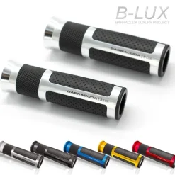 Barracuda Motor Onderdelen-B-Lux Grips Silver (Pair) N1026-XA