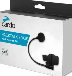 Cardo Headsets-Packtalk Edge half helm kit