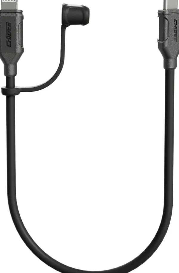 Chigee Technology Motor Accessoires-Data-laadkabel USB-C-Lightning tbv TR100