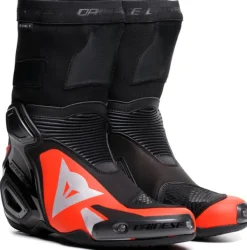 Heren Dainese Heren Motorlaarzen|Race Motorlaarzen-Axial 2 Boots Black/Red-Fluo