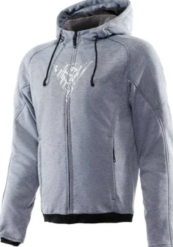Dainese Motorhoodies|Motorjassen-Bovisa Safety Motorhoodie Grey-Melange/Black N42