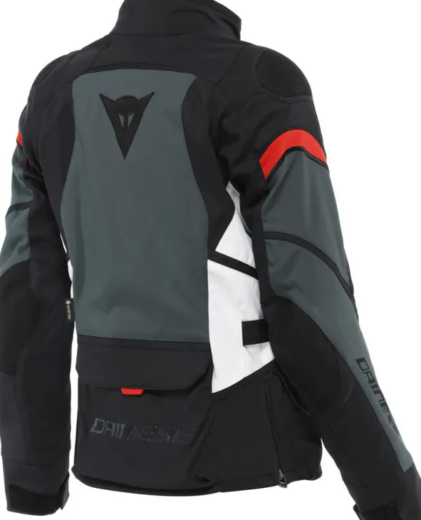 Dainese Motorjassen-Carve Master 3 Gore-Tex Lady Motorjas Black/Ebony/Lava Red 06C
