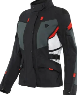 Dainese Motorjassen-Carve Master 3 Gore-Tex Lady Motorjas Black/Ebony/Lava Red 06C