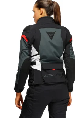 Dainese Motorjassen-Carve Master 3 Gore-Tex Lady Motorjas Black/Ebony/Lava Red 06C