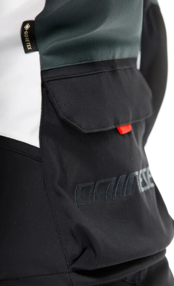 Dainese Motorjassen-Carve Master 3 Gore-Tex Lady Motorjas Black/Ebony/Lava Red 06C