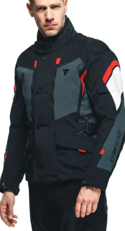Dainese Motorjassen-Carve Master 3 Gore-Tex Motorjas Black/Ebony/Lava Red 06C