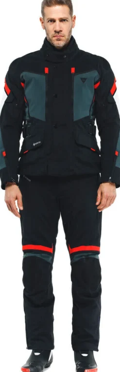 Dainese Motorjassen-Carve Master 3 Gore-Tex Motorjas Black/Ebony/Lava Red 06C
