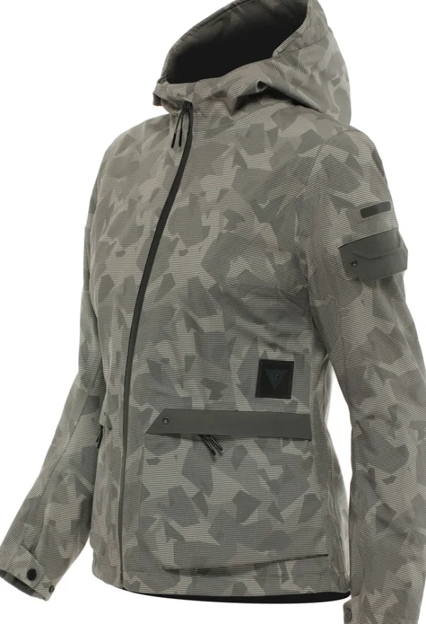 Dainese Motorjassen-Centrale Absøluteshell Women Motorjas Pro London Fog Camo Dots