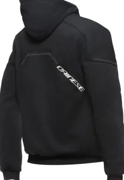 Dainese Motorhoodies|Motorjassen-Daemon-X Motorhoodie Black/Black/White 9