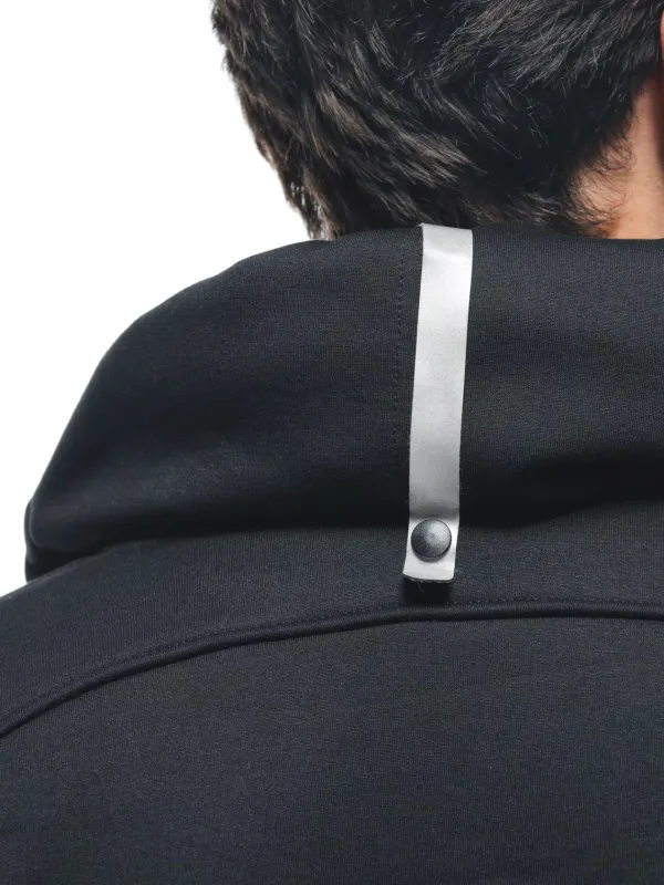 Dainese Motorhoodies|Motorjassen-Daemon-X Motorhoodie Black/Black/White 9
