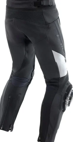 Dainese Motorbroeken-Delta 4 Leather Pants Motorbroek Black/White